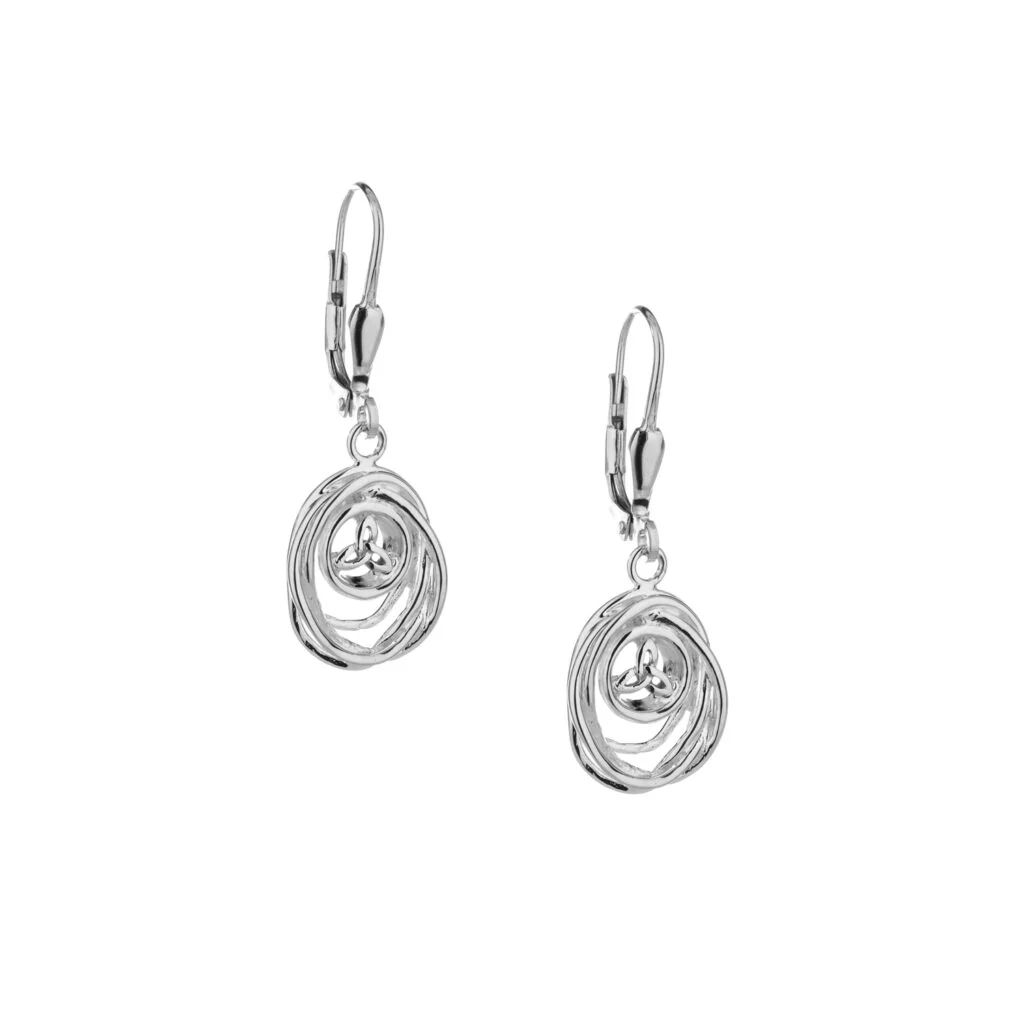 Cradle of Life Drop Earring - Sterling Silver