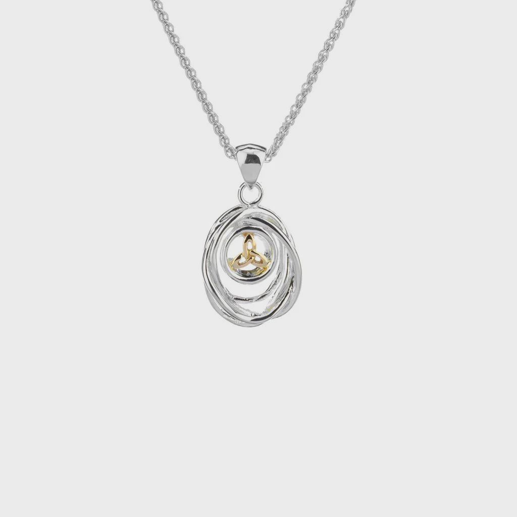 Cradle of Life Pendant - Sterling Silver