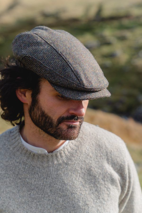 Driving Cap - Brown &amp; Green