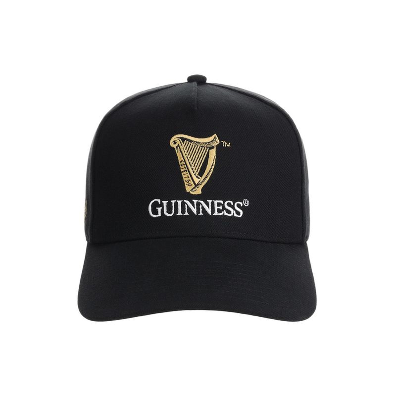 Guinness - Black Harp A-Frame Snapback Hat