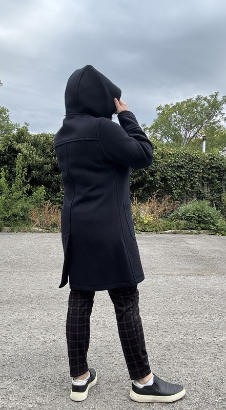 Fiona Duffle Coat - Navy