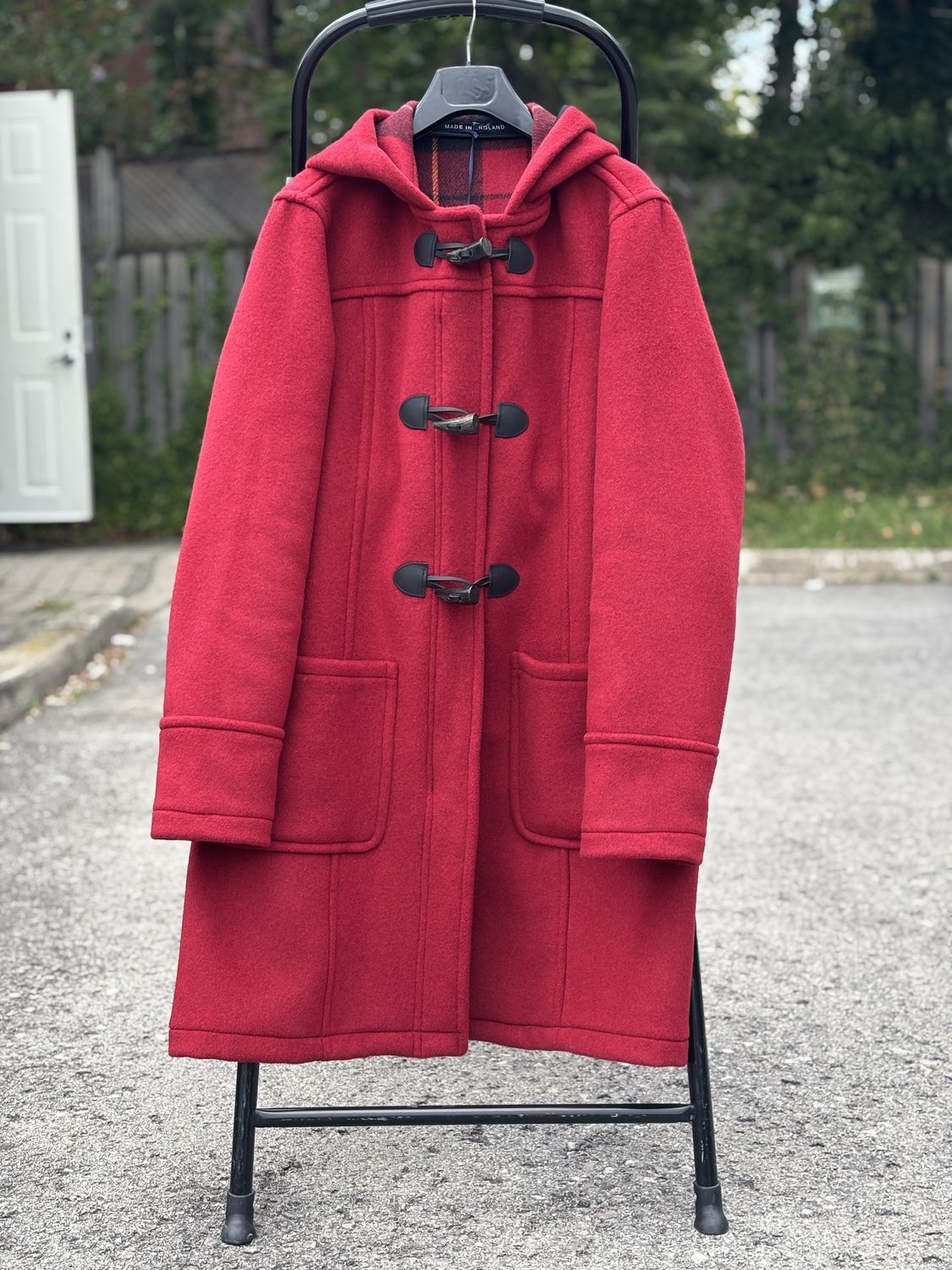 Fiona Duffle Coat - New Cherry