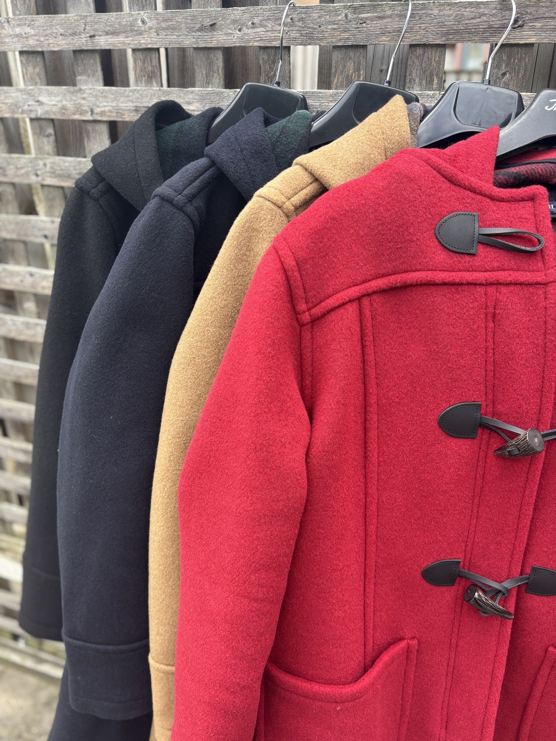 Fiona Duffle Coat - New Cherry