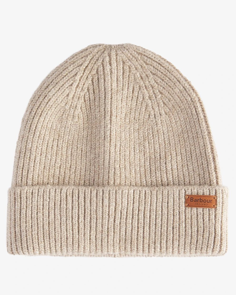 Barbour Pendle Beanie Hat - Light Trench