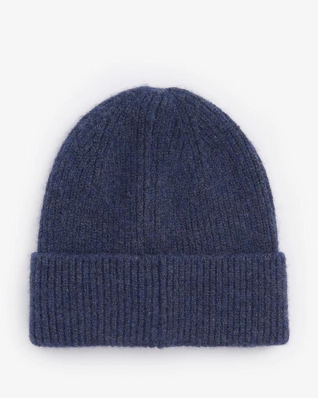 Barbour Pendle Beanie Hat - Navy