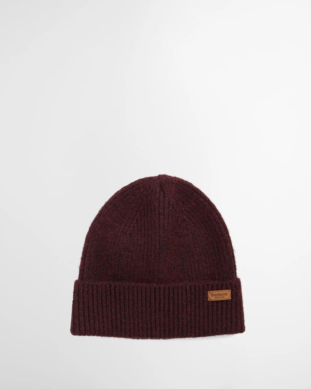 Barbour Pendle Beanie Hat - Wine