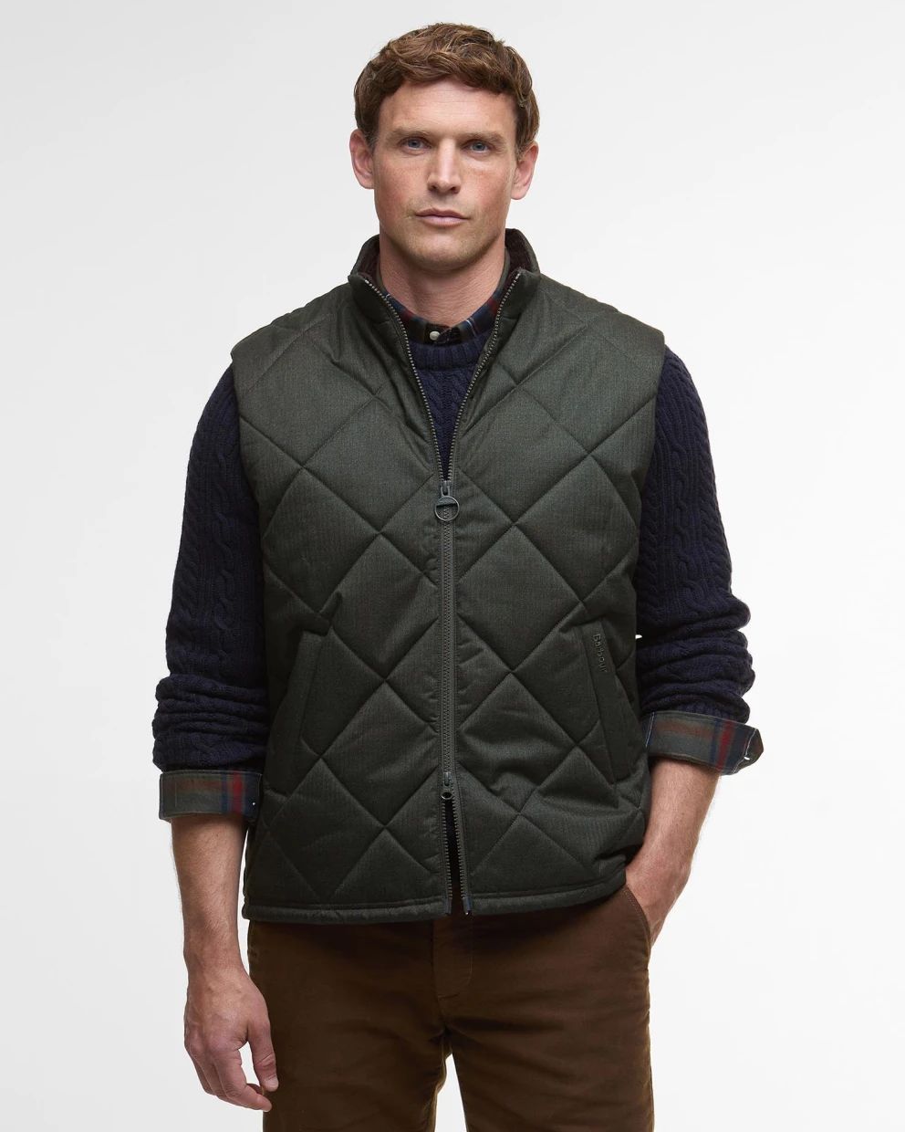 Barbour Winter Finn Gilet - Olive