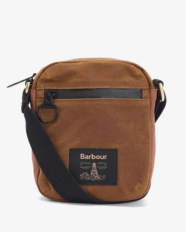 Barbour Field Waxed Crossbody Bag