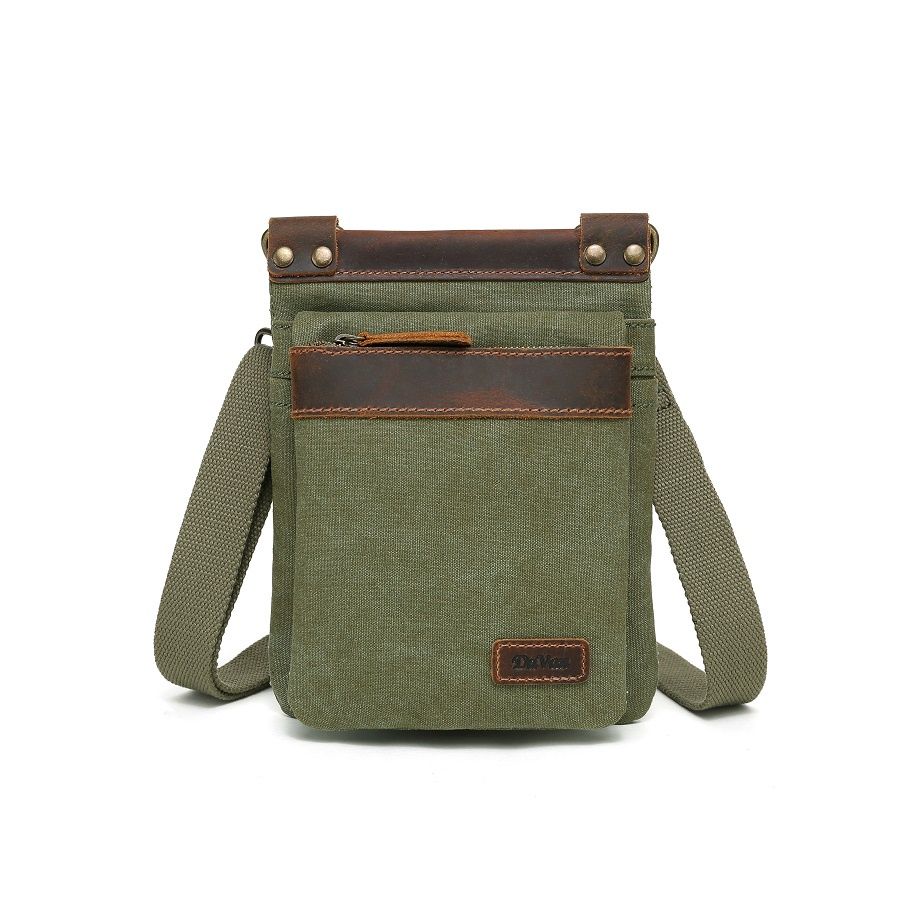 Small Canvas Bag - Green