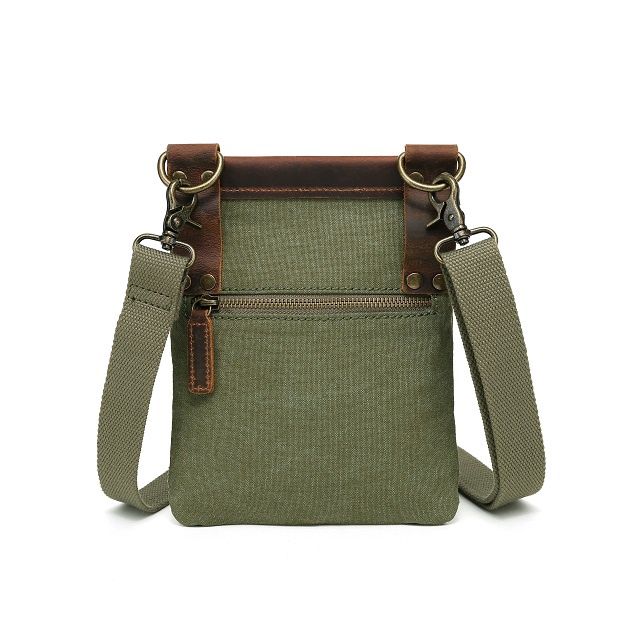 Small Canvas Bag - Green