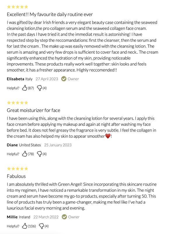 Green Angel Moisturising Face Cream