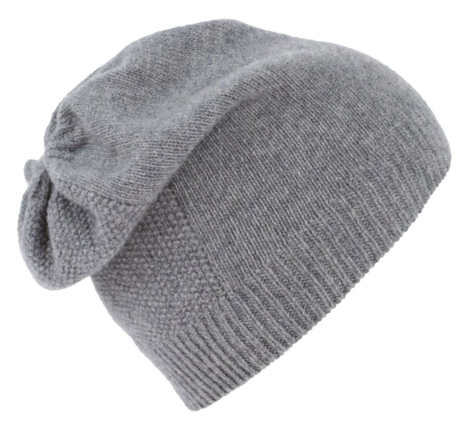 Knit Hat - Light Grey