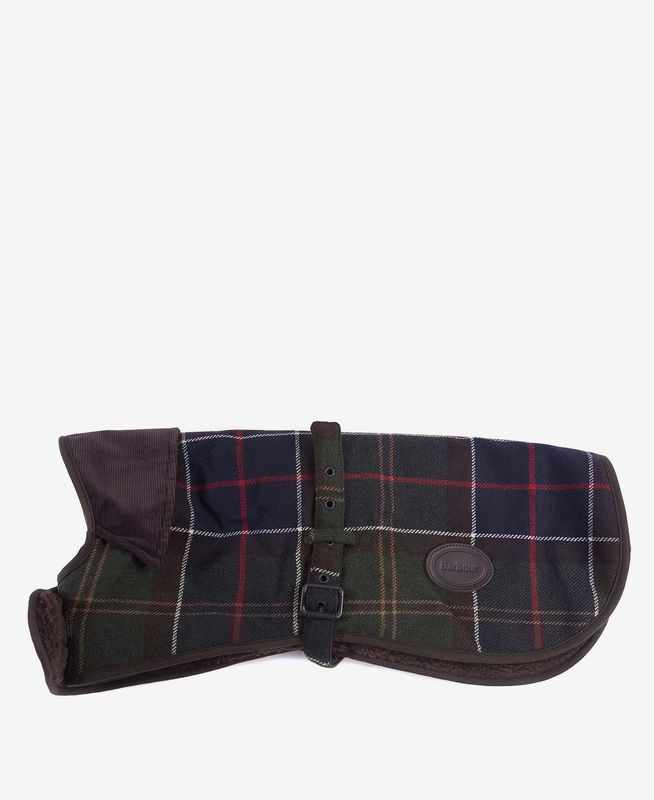Barbour Wool Touch Tartan Dog Coat