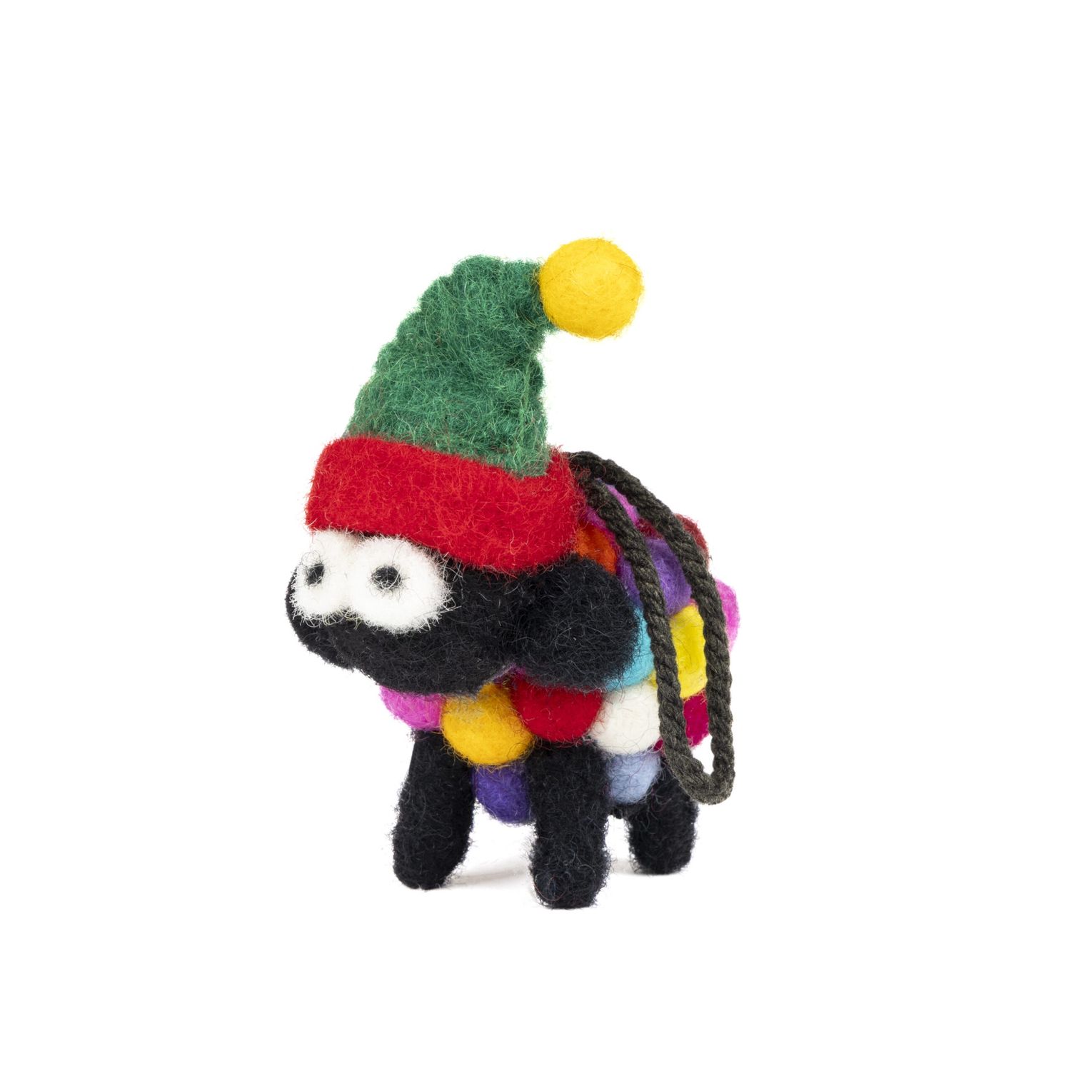 Knitted Sheep Collectible - Mini Elf