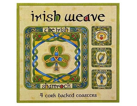 Coasters Box Set Of 4 - Irish Weave