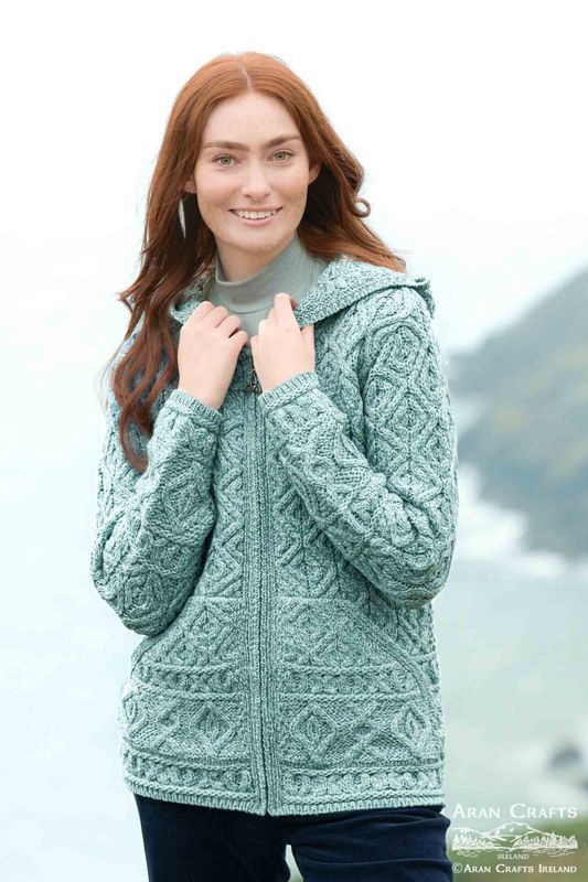 Skellig Zip Cardigan with Hood
