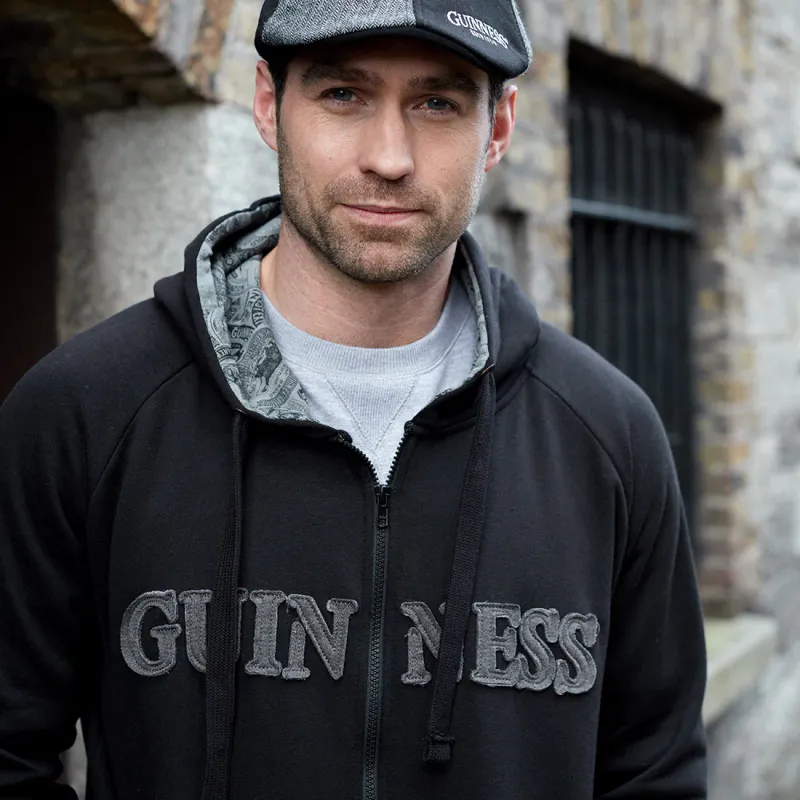 Guinness Vintage Label Hoodie