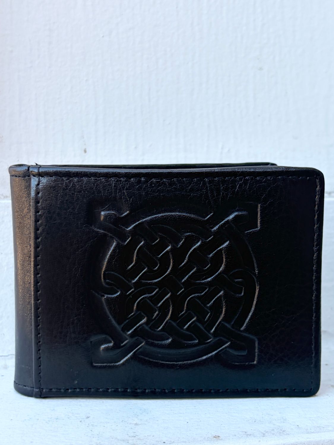 Fergal Knot Wallet, Colour: BLACK