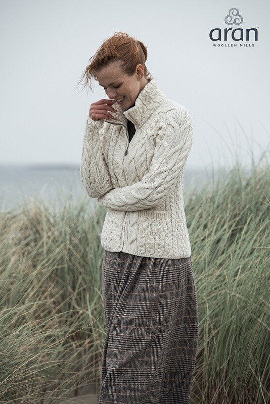 Super Soft Merino Zip Cardigan
