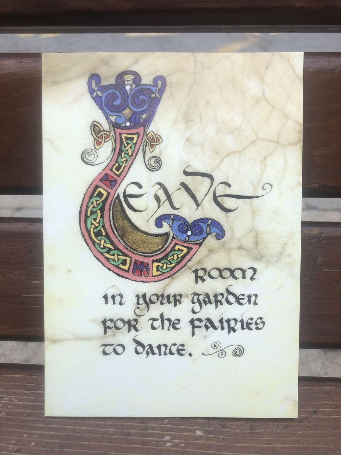 Garden To Dance, Style: Greeting Card