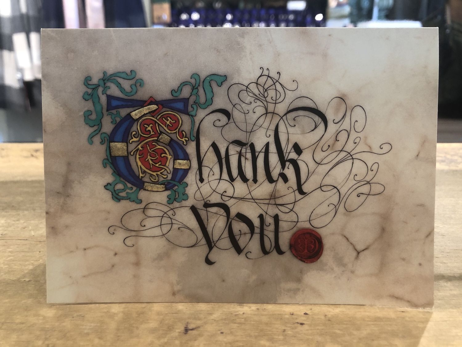 Thank You - Greeting Card, Style: Greeting Card