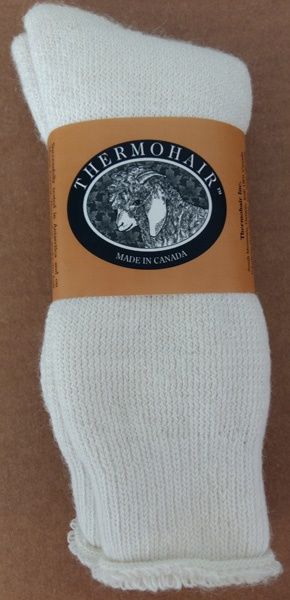 Mens Mohair Socks, Colour: NATURAL, Size: SMALL 6-7