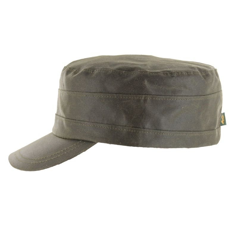 Fisherman Wax Cap -Olive, Size: S