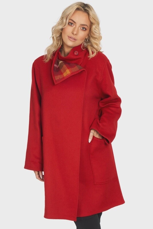 Loden Wool Swing Coat