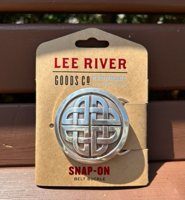 Conor's Knot Belt Buckle, Style: Silver