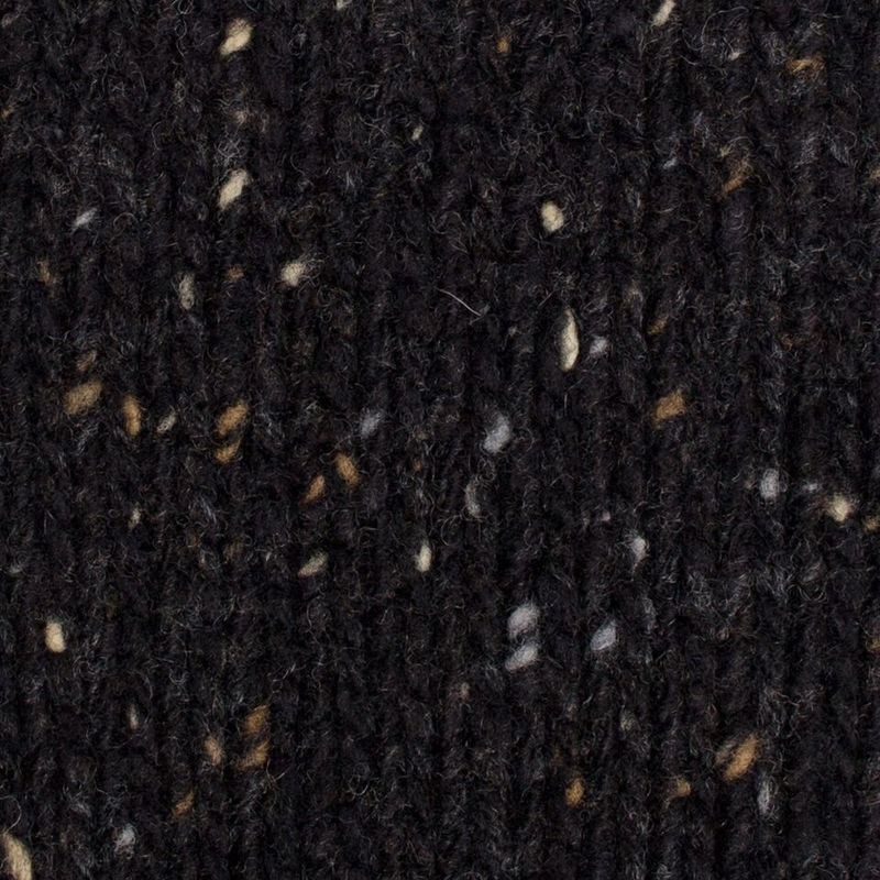 Fisherman Toggle Neck Sweater - Raven