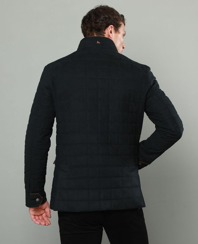 Magee of Donegal Glenveigh Quilted Jacket - Navy Blue