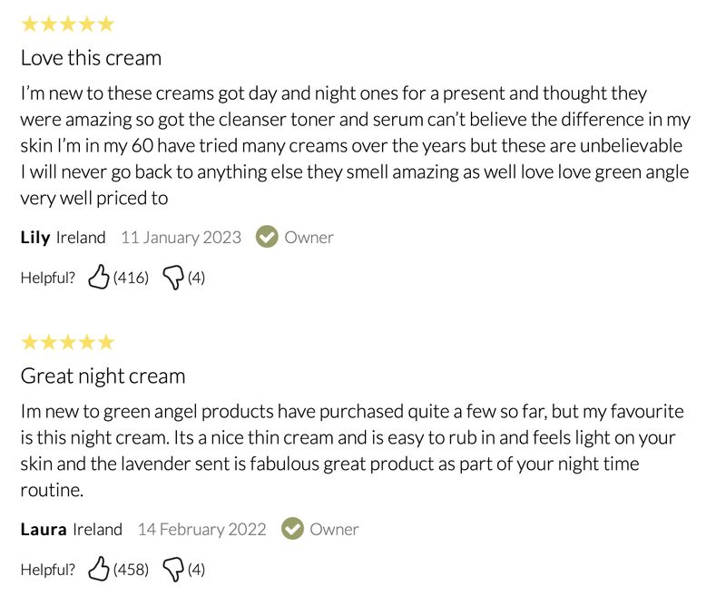 Green Angel Night Cream