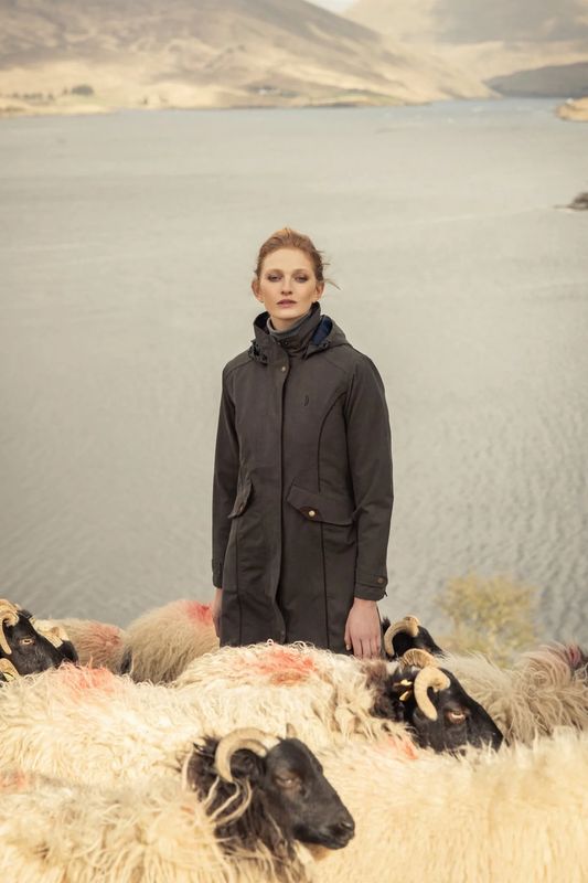 Una Waterproof Riding Jacket - Olive