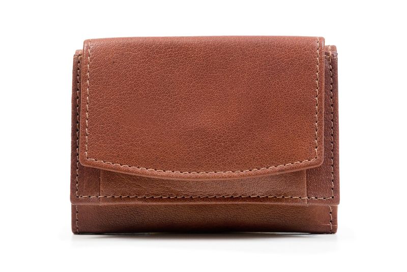 Tri-fold Wallet - Tan