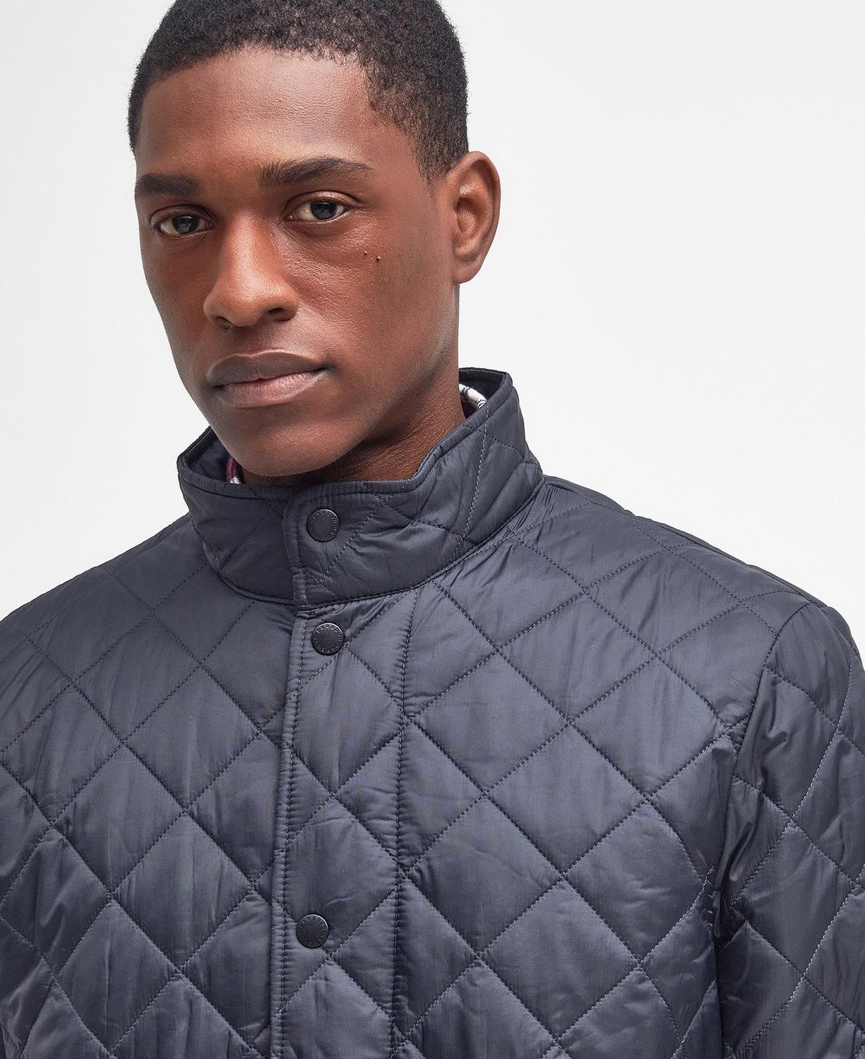 Barbour Flyweight Chelsea Quilted Jacket - Navy, Size: S