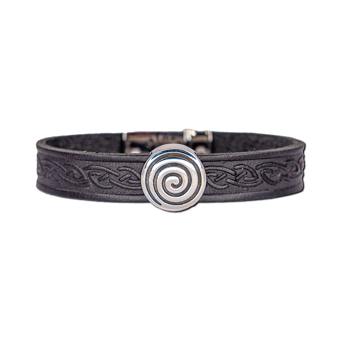 Spiral Leather Cuff