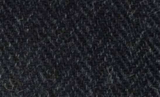 Tweed Walking Hat - Black &amp; Charcoal Herringbone