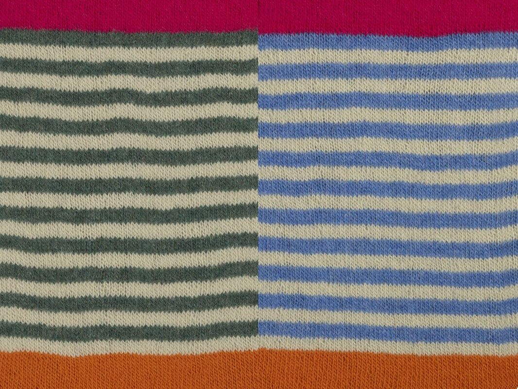 Taboo Knitted Scarf, Colour: Happy Camper