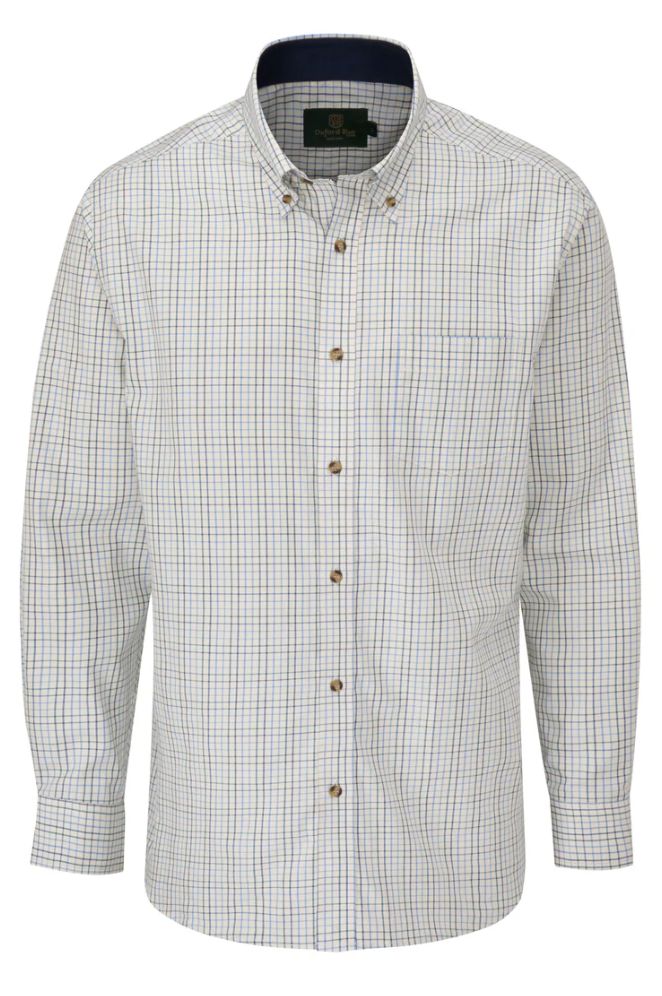 Men's London Tattersall Shirt - Navy