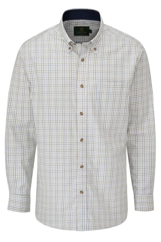 Men's London Tattersall Shirt - Navy