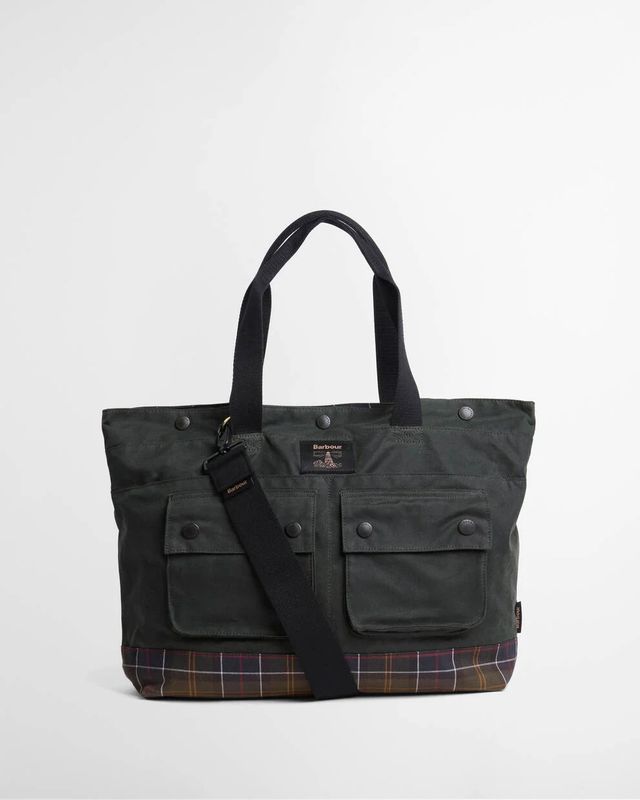 Barbour Field Wax Tote Bag