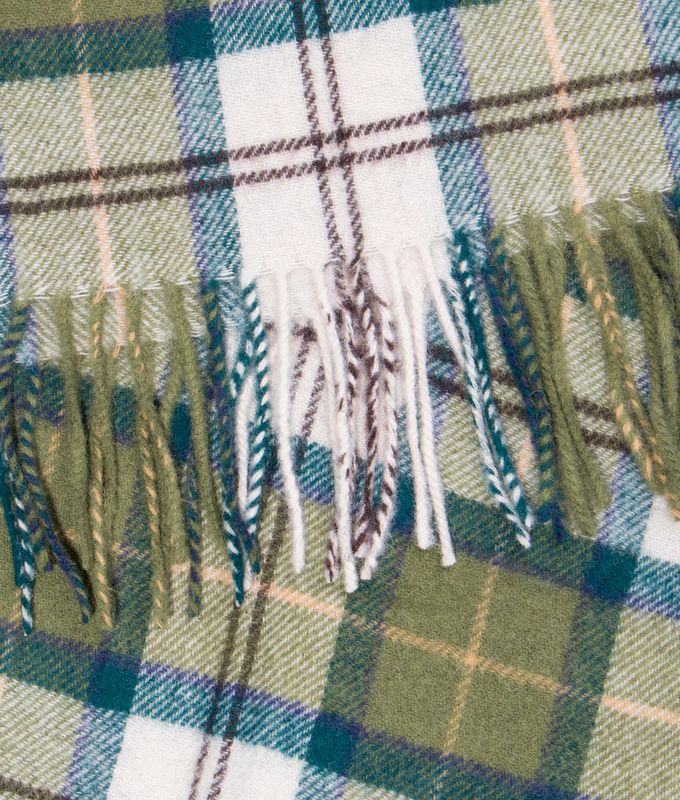 Barbour Tartan Lambswool Scarf - Ancient