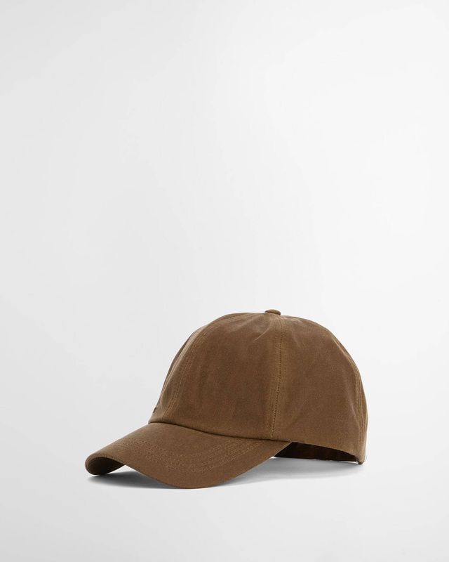Barbour Waxed Baseball Cap - Sand