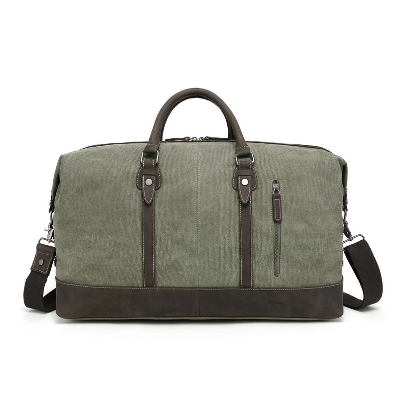 Canvas Duffle Bag - Green