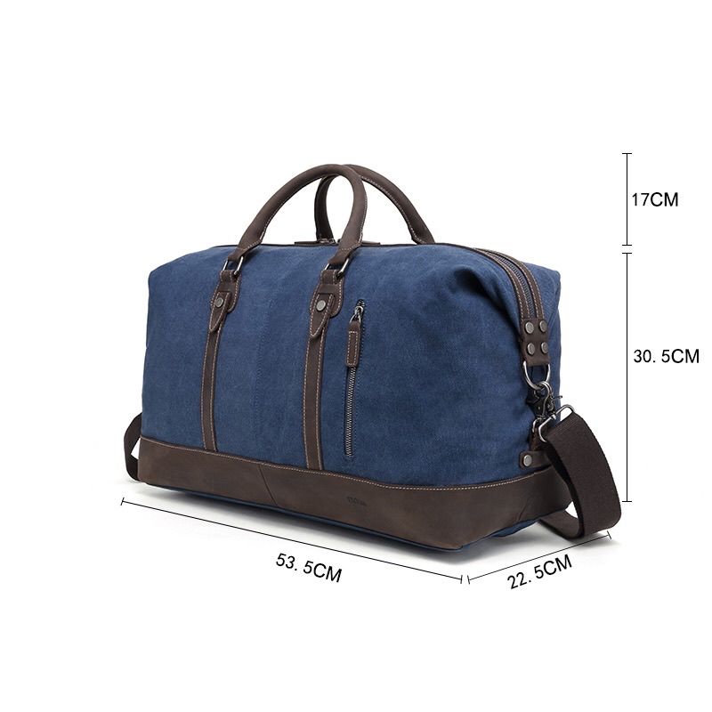 Canvas Duffle Bag - Green