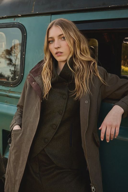 Erin Waterproof Coat - Olive