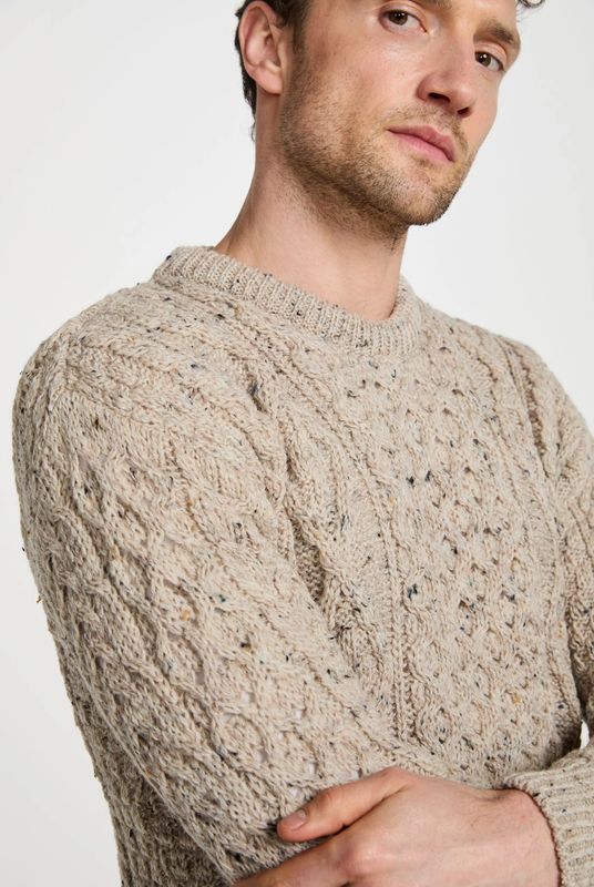 Unisex Classic Heritage Aran Sweater