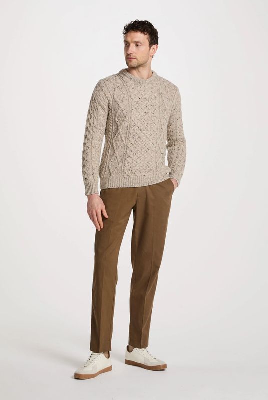 Unisex Classic Heritage Aran Sweater