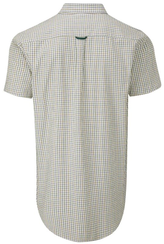 Men's London Tattersall Short Sleeve Shirt - Green
