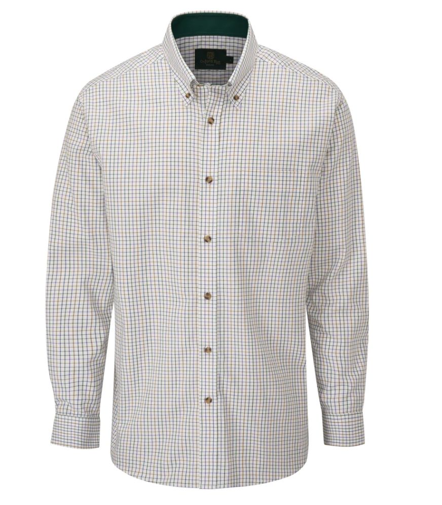 Men's London Tattersall Shirt - Green